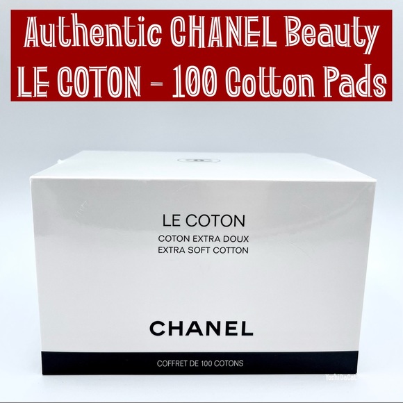 CHANEL Makeup 2x Host Pick Chanel Le Coton 0 Cotton Pads Cc